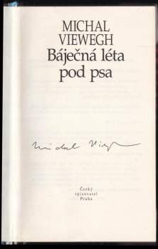 Michal Viewegh: Báječná léta pod psa