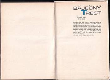 Bohumil Nohejl: Báječný trest
