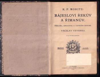 K. F. Moritz: Bájesloví Řekův a Římanův