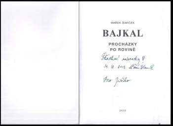 Marek Šimíček: Bajkal