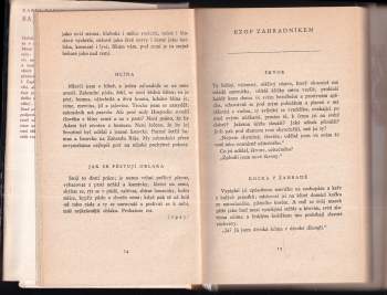 Karel Čapek: Bajky a podpovídky