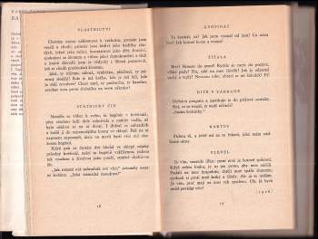 Karel Čapek: Bajky a podpovídky