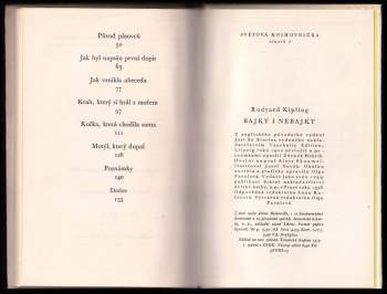 Rudyard Kipling: Bajky i nebajky
