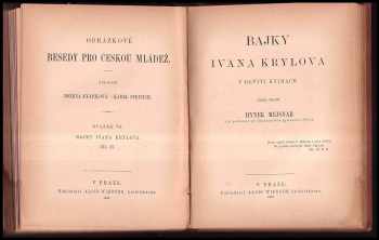 Ivan Andrejevič Krylov: Bajky Ivana Krylova v devíti knihách
