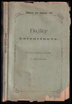 Jean de La Fontaine: Bajky Lafonténovy