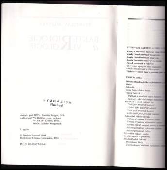 Stanislav Rosypal: Bakteriologie a virologie