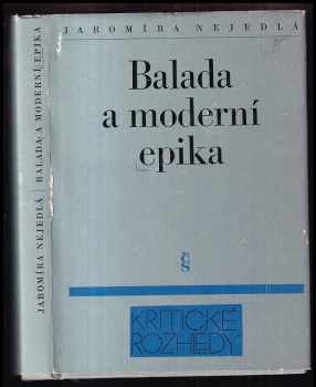 Balada a moderní epika