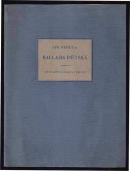 Jan Neruda: Ballada dětská