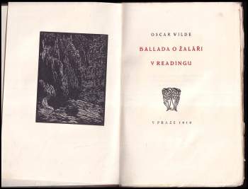 Oscar Wilde: Balada o žaláři v Readingu