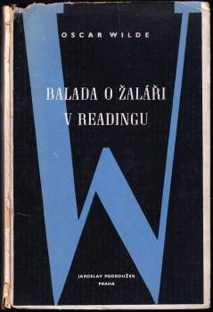Oscar Wilde: Balada o žaláři v Readingu