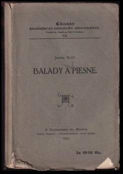 Balady a piesne