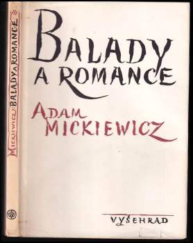 Adam Mickiewicz: Balady a romance
