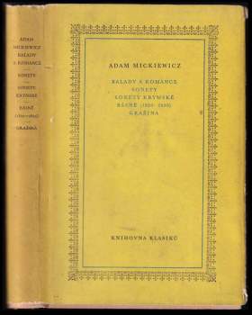 Balady a romance ; Sonety ; Sonety krymské ; Básně (1820-1855) ; Gražina