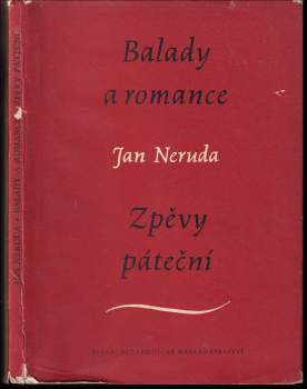 Balady a romance ; Zpěvy páteční