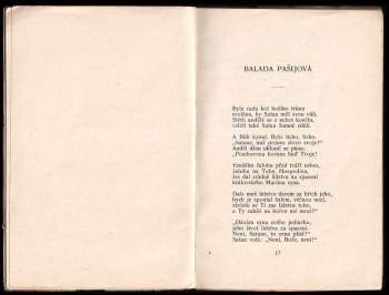 Jan Neruda: Balady a romance