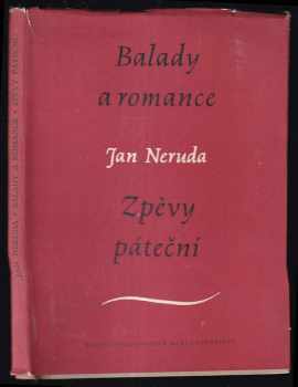 Balady a romance ; Zpěvy páteční