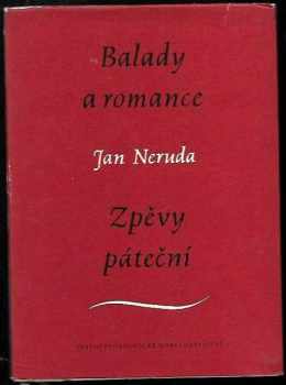 Balady a romance ; Zpěvy páteční
