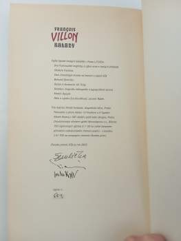 François Villon: Balady