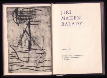 Jiří Mahen: Balady