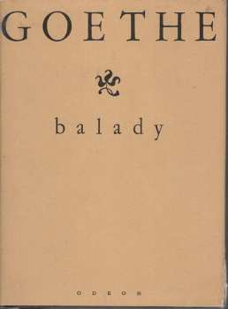 Balady - Johann Wolfgang von Goethe (1976, Odeon) - ID: 56839