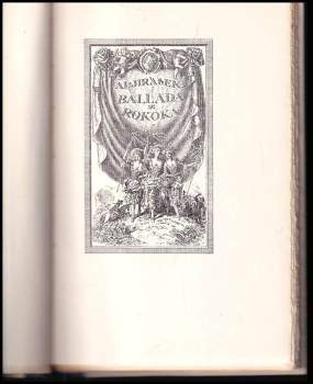 Alois Jirásek: Ballada z rokoka