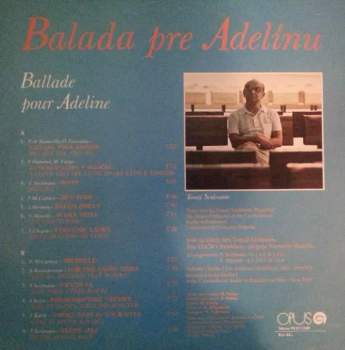 Tomáš Seidmann: Ballade pour Adeline