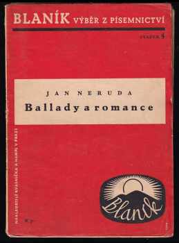 Jan Neruda: Ballady a romance