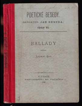 Ballady - Ladislav Quis (1883, Eduard Valečka) - ID: 735037