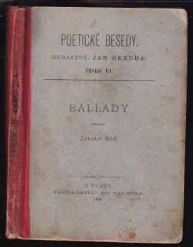Ballady - Ladislav Quis (1888, Nákladem Ed. Valečka) - ID: 461379