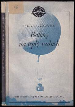 Josef Hošek: Balony na teplý vzduch
