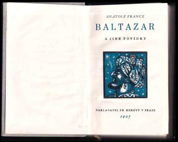 Anatole France: Baltazar a jiné povídky