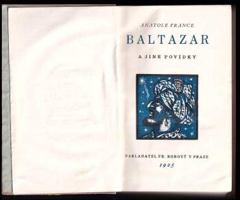 Anatole France: Baltazar a jiné povídky