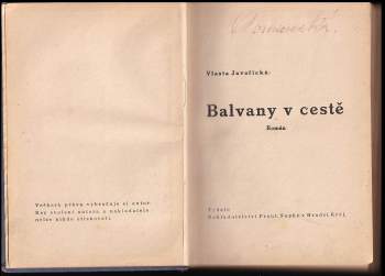 Vlasta Javořická: Balvany v cestě - díly 1 a 5 - KOMPLET