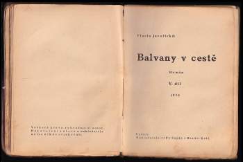 Vlasta Javořická: Balvany v cestě