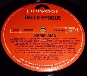 Belle Epoque: Bamalama