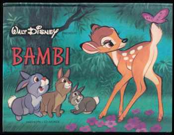 Walt Disney: Bambi - francouzské leporelo - POP-UP LEPORELO