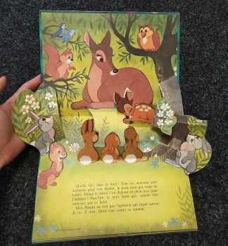 Walt Disney: Bambi - francouzské leporelo - POP-UP LEPORELO