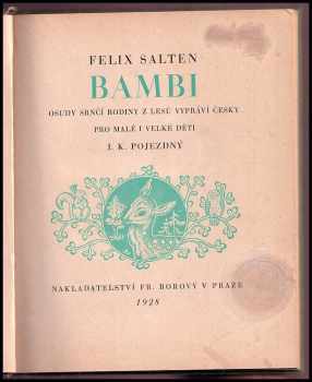 Felix Salten: Bambi