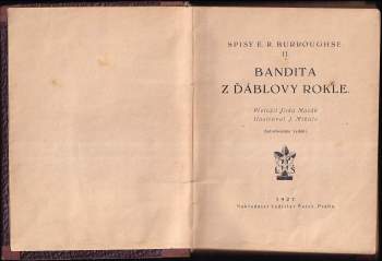 Edgar Rice Burroughs: Bandita z Ďáblovy rokle