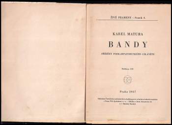 Karel Matura: Bandy