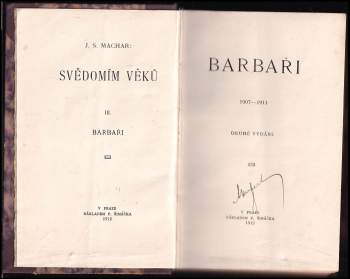 Josef Svatopluk Machar: Barbaři