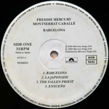 Freddie Mercury: Barcelona