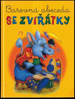 Barevná abeceda se zvířátky