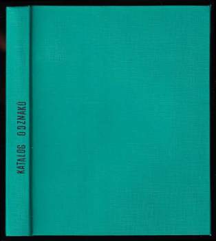 Barevný katalog československých odznaků ´69