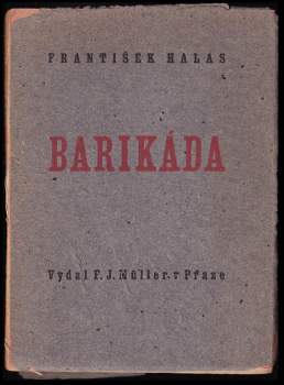 František Halas: Barikáda