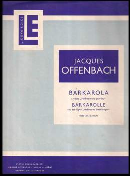 Barkarola z opery "Hoffmannovy povídky"