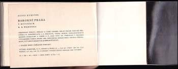 Alois Kubíček: Barokní Praha v rytinách B.B. Wernera