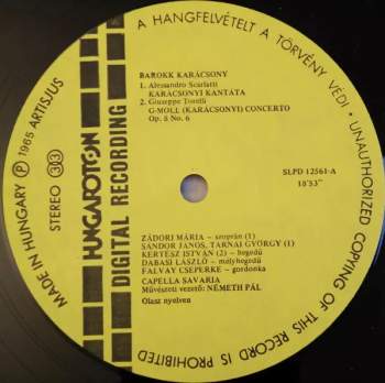 Capella Savaria: Baroque Christmas - Concertos & Cantatas