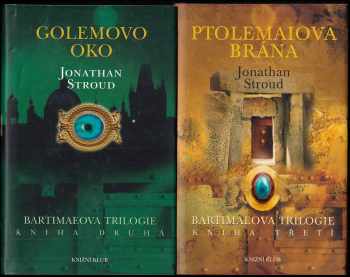 Jonathan Stroud: Bartimaeova trilogie: Amulet smarkandu + Golemovo oko + Ptolemaiova brána - KOMPLETNÍ SÉRIE