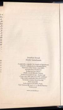 Jonathan Stroud: Bartimaeova trilogie